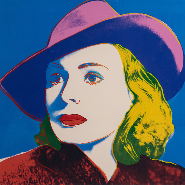 WOW – Work Of the Week – Andy Warhol “Ingrid Bergman With Hat” | Gregg ...